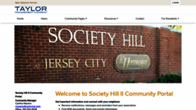 What Societyhilljc2.com website looked like in 2022 (2 years ago)