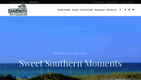 What Southernresorts.com website looked like in 2022 (2 years ago)
