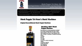 What Slushpuppiemachine.com website looked like in 2022 (2 years ago)