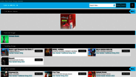 What Santalimusic.in website looked like in 2022 (2 years ago)