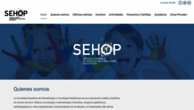 What Sehop.org website looked like in 2022 (2 years ago)