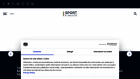 What Sportesalute.eu website looked like in 2022 (2 years ago)