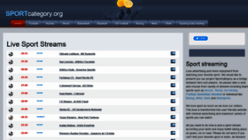 What Sportcategory.org website looked like in 2022 (2 years ago)