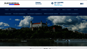 What Slovakreal.com website looked like in 2022 (2 years ago)