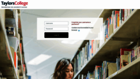 What Studysmart.taylorscollege.edu.au website looked like in 2022 (2 years ago)