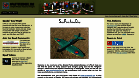 What Spadtothebone.org website looked like in 2022 (2 years ago)