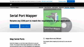 What Serial-port-mapper.com website looked like in 2022 (2 years ago)