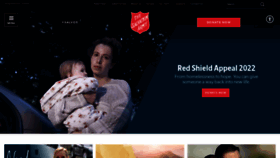 What Salvos.org.au website looked like in 2022 (2 years ago)
