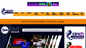 What Spfl.co.uk website looked like in 2022 (2 years ago)