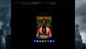 What Skidrowcpygames.com website looked like in 2022 (2 years ago)
