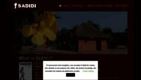 What Sadidi.net website looked like in 2022 (2 years ago)