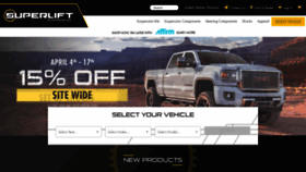What Superlift.com website looked like in 2022 (2 years ago)