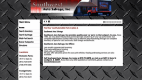What Southwestauto.net website looked like in 2022 (2 years ago)