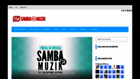 What Sambasamuzik.com website looked like in 2022 (2 years ago)