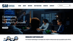 What Strategicmarketresearch.com website looked like in 2022 (2 years ago)