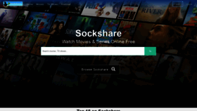 What Sockshare.live website looked like in 2022 (2 years ago)