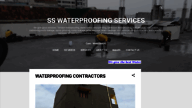 What Sswaterproofing.in website looked like in 2022 (2 years ago)