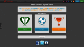 What Sportgiant.net website looked like in 2022 (2 years ago)