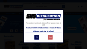 What Shsdistribution.com website looked like in 2022 (2 years ago)