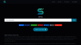 What Sflix.to website looked like in 2022 (3 years ago)