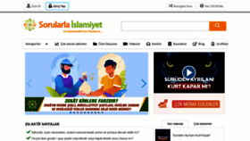 What Sorularlaislamiyet.com website looked like in 2022 (2 years ago)