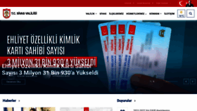 What Sivas.gov.tr website looked like in 2022 (4 years ago)