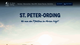 What St-peter-ording.de website looked like in 2022 (2 years ago)