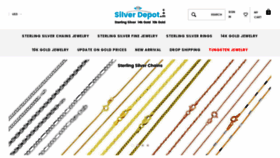 What Silverdepot.com website looked like in 2022 (2 years ago)