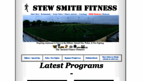 What Stewsmith.com website looked like in 2022 (2 years ago)
