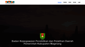 What Sipgan.magelangkab.go.id website looked like in 2022 (2 years ago)