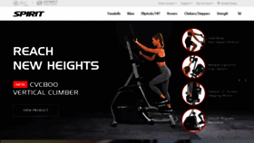 What Spiritfitness.com website looked like in 2022 (2 years ago)