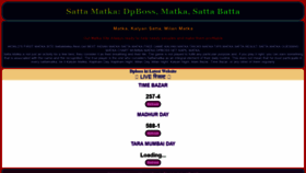 What Sattamatka.rest website looked like in 2022 (2 years ago)