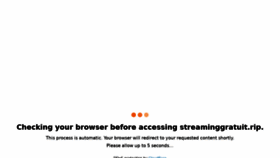 What Streaminggratuit.rip website looked like in 2022 (2 years ago)