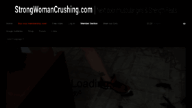 What Strongwomancrushing.com website looked like in 2022 (2 years ago)