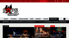 What Saps.com.mx website looked like in 2022 (1 year ago)