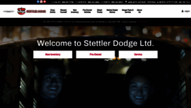 What Stettlerdodge.com website looked like in 2022 (2 years ago)