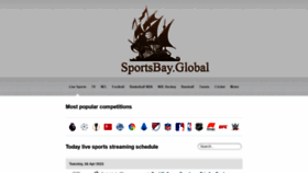 What Sportsbay.fun website looked like in 2022 (2 years ago)