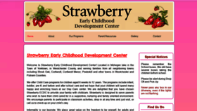 What Strawberryecdc.com website looked like in 2022 (2 years ago)