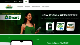 What Suncellular.com.ph website looked like in 2022 (1 year ago)