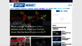 What Sportmediaset.it website looked like in 2022 (3 years ago)