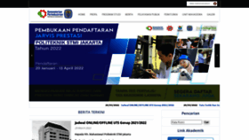 What Stmi.ac.id website looked like in 2022 (3 years ago)