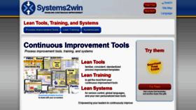 What Systems2win.com website looked like in 2022 (2 years ago)