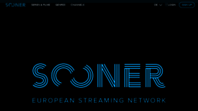 What Sooner.de website looked like in 2022 (4 years ago)
