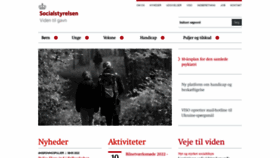 What Socialstyrelsen.dk website looked like in 2022 (1 year ago)