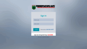 What Sapk-online.batukota.go.id website looked like in 2022 (1 year ago)