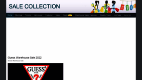 What Salecollection.ca website looked like in 2022 (1 year ago)