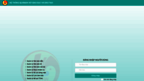 What Sgd.ictlongan.vn website looked like in 2022 (1 year ago)