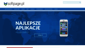 What Softpage.pl website looked like in 2022 (1 year ago)