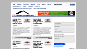 What Stopforeclosurefraud.com website looked like in 2022 (1 year ago)