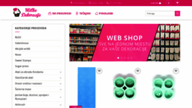 What Slatkedekoracije.com website looked like in 2022 (1 year ago)
